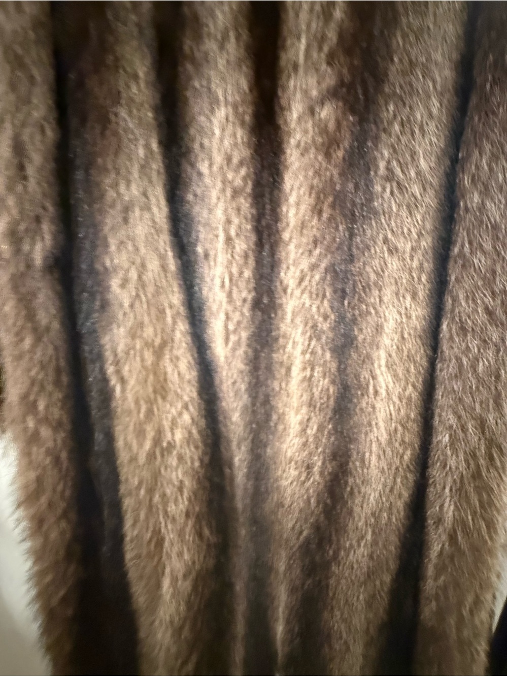 Vintage Genuine Raccoon Fur Full Length Coat Yudofsky Fur & Leather - Picture 14 of 16